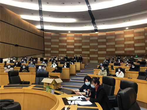 淄博励赞协助高新区网格员面试圆满结束